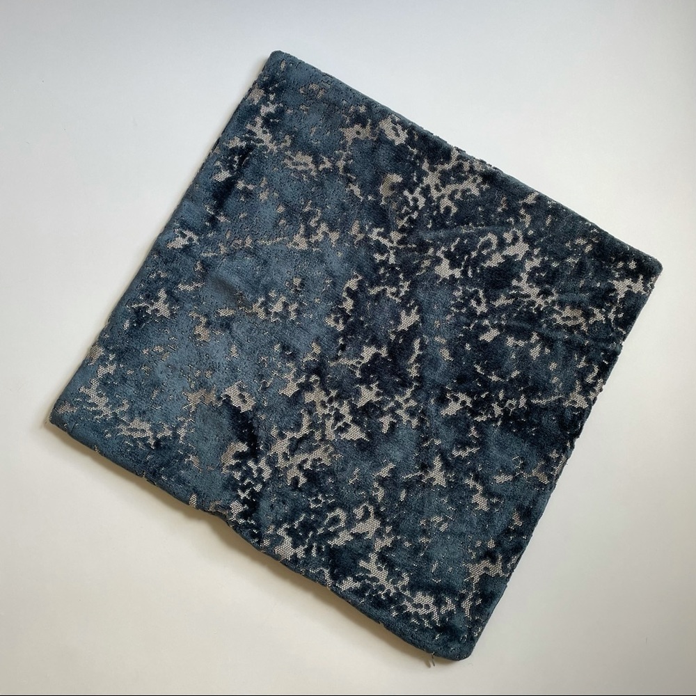 West Elm 20x20 Jacquard Velvet Pillow Cover